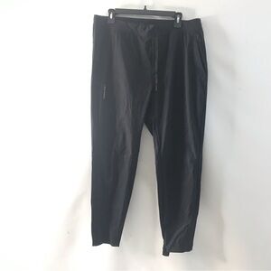 Life Time Men’s Performance Athletic Pants Black Size XL Workout Active Gym